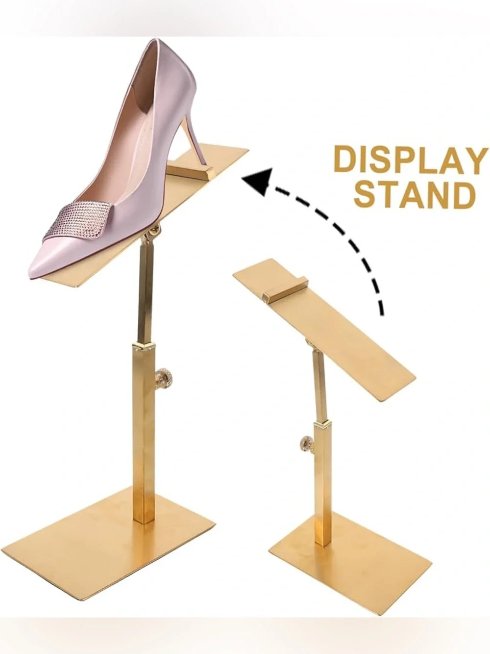 Adjustable Shoe Display Stand